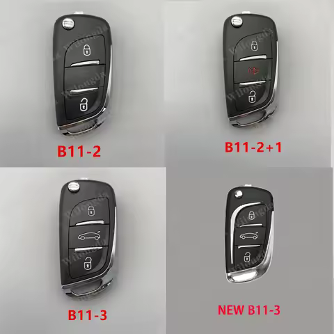 3pcs KEYDIY B Series KD Remote Key B11-2 B11-2+1 B11-3 NEW B11-3 for KD900 KD-X2 KD-MAX