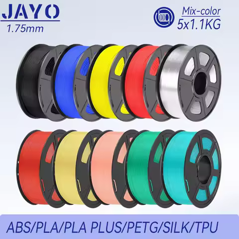JAYO 3D PLA / SILK / PLA META / PETG / PLAMatte / ABS / High Speed PLA/ PLA PLUS 3D Filament 1.75mm