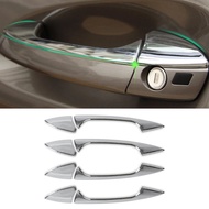 8Pcs Chrome Door Handle Cover for Mercedes-Benz B C E GLK ML CLA-Class W246 W204 W212 X204 W166 W117