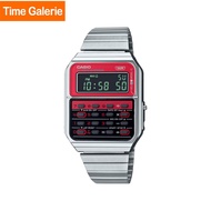 Casio Vintage Edgy CA-500WE-4B Silver Stainless Steel Band Unisex Watch