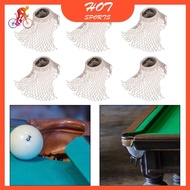 [Flourishroly4] 6Pcs Billiard Pocket Billiard Net Pockets for Pool Table Billiard Table Kids