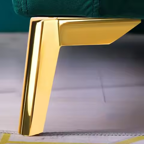 4 pcs Sofa Legs Wholesale New Design Stool Dining Modern Luxury Gold Metal Base Chair Furniture Legs