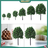 [HellerySG] 10x Miniature Trees Model Train Scenery Architecture Trees for Landscape