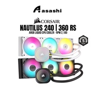 CORSAIR NAUTILUS 240 RS ARGB | NAUTILUS 360 RS ARGB AIO Liquid CPU Cooler