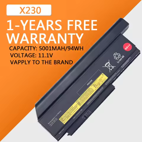 X230 For Lenovo New Laptop Battery Thinkpad X220I X220 X230I 0A36307 42T4940 0A36281 45N1022 45N1023