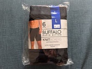 ［代購］Buffalo男彈性平口褲六入組 XL不挑款 #123117