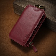 FLOVEME Wallet Phone Case For Samsung S7edge S8 S9 Plus S10 S20 Ultra Luxury Retro Leather Handbag Case for Samsung Note 8 9 10