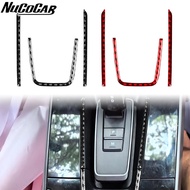 For Porsche 911 992 Carrera 2019-2024 Carbon Fiber Gear Shift Panel Border Car Accessories Interior 