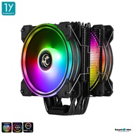 ซีพียูคูลเลอร์ Tsunami Protector Series TSS-9100 KK 6 Heatpipe 180W ARGB CPU Cooler (Intel/AMD Compa