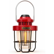 Lampu Perkhemahan Vintage HOMY Premium Metal LED Boleh Dicas Semula, Boleh Dimalapkan, Cahaya Hangat