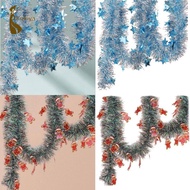 [kokiya] Christmas Tinsel Garland Christmas Tree Decoration Indoor Outdoor Farmhouse 5.9 ft for Mant