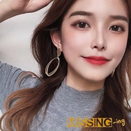 MISSING-ing M’SIA Lithe 925 Silver Korean Style High Quantity Earnings