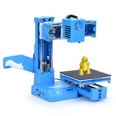 EasyThreed K9 Mini FDM 3D Printer Entry Level Desktop One Key Printing 100*100mm Compatible PLA TPU 