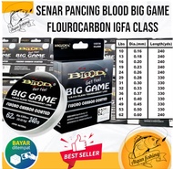 Senar Pancing Fluorocarbon IGFA Class Turnamen Line / BLOOD BIG GAME