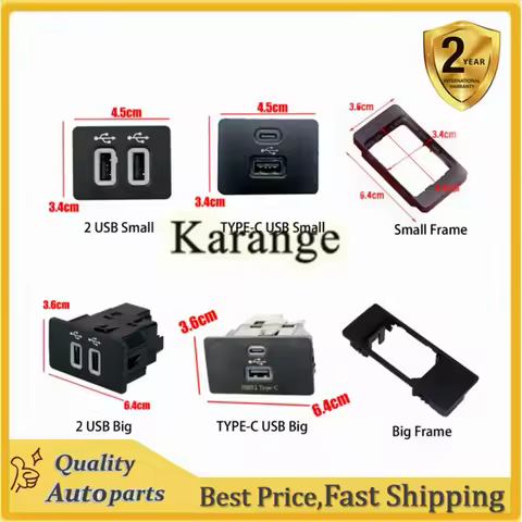 Plug Interface Module For Ford Carplay SYNC3 USB Type-C Dual Interface Module SYNC 2 Upgrade to SYNC