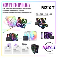 NZXT F120 12cm & F140 14cm RGB DUO & F240 / F280 / F360 / F420 RGB CORE Desktop Casing Fans Advanced
