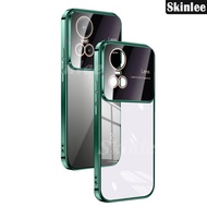 New Design Case For OPPO Reno 7 10 Pro Case Soft TPU Electroplated Big Window Anti-drop+ Lens Camera Protection Film Cases for OPPO Reno10 Pro Reno7 Back Cover