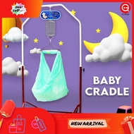 ⭐READY STOCK⭐ (READY STOCK) Electronic Baby Cradle Baby Spring Cot Stand  Buaian Bayi  Buai Baby Elektrik Buai Baby