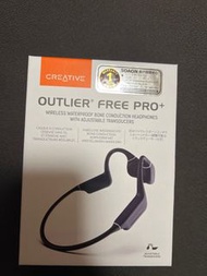 creative outlier free pro + 防水骨傳導耳機 ipx8