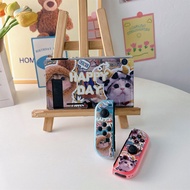 Cute Little Cat Dockable Switch Case for Nintendo Switch or Switch Oled Games Protective Cover Case NS Accessories