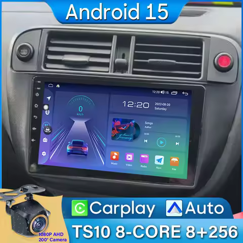 Car Radio Carplay For Honda Civic EJ EK EM 1995-2001 Navigation GPS Android Auto Stereo Android 15 V