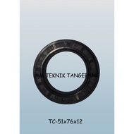 Oil seal TC 51x76x12 51 x 76 x 12 rubber Oil seal shock breaker 51 76 12