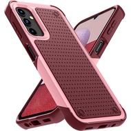 หรูหราสองชั้น [ระดับทหาร] [เนื้อไม่ลื่น] [ป้องกันลายนิ้วมือ] เคสกันกระแทกแข็งแกร่งสำหรับ Samsung S25