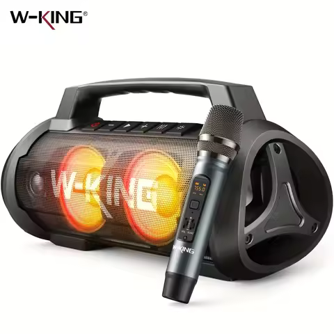 W-KING 70W RMS Bluetooth Portable Speaker, Speaker Wireless Loud IPX6 Waterproof Bluetooth Speakers 