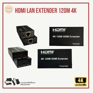 HDMI/LAN Extender Box 120M 4K