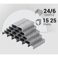 [5 Boxes] Deli 24/6 Stapler Bullet Ubat Stapler Staples Dawai Kokot
