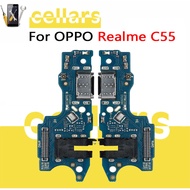 Charging Board For OPPO Realme C55 Charger Port Flex Replace Parts