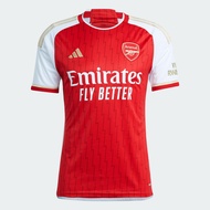 adidas ฟุตบอล เสื้อฟุตบอลชุดเหย้า Arsenal 23/24 ผู้ชาย สีแดง HR6929
