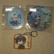 （換/出）原神亞克力鑰匙扣冰箱貼（那維萊特/甘雨/鍾离