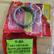 YAMAHA Y80 EXHAUST CENTRE GASKET MUFFLER EXHAUST GASKET COPPER FIBER