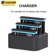 Insta360 X3 X2 Battery 1800mAh And Fast Charger Hub Original For Insta 360 ONE X 3 X2 Original Power Accessories Action Camera