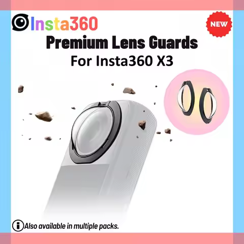 Insta360 X3 Premium Lens Guards Removable Optical Glass Protector For Insta 360 X3 Original Accessor