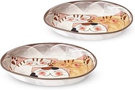 J-kitchens Workshop Sho~ 3 Kittens Curry & Pasta Dish, Small Pair, Hasami Ware Made in Japan