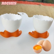 [RICHIS] 1/2/4Pcs Kitchen Supplies Boiled Creative Opener Eggs Container