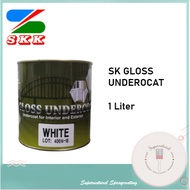 1L SK Gloss Undercoat for Interior and Exterior Wood & Metal | SKK Paint | Undercoat Kayu dan Besi