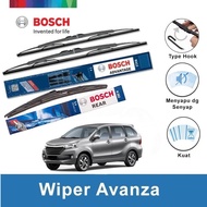 Bosch Wiper Depan & Belakang Kaca Mobil Toyota Avanza Advantage 16" & 20" + H352