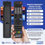 Remot Pengganti untuk Remote TV Cinemax LCD LED 81l191 PLD 24T8511