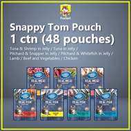 Snappy Tom Pouch Cat Wet Food 1 Carton (85 g x 48 Pouches)