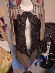 MOISELLE金色長外套