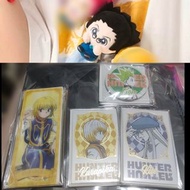 全職獵人 HUNTER×HUNTER 廣州REUNION 限定主題快閃店 里昂里奧	雷歐力 咔咔扣公仔  滿贈 小岡 襟 古拿比加	酷拉皮卡  凱特 卡