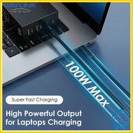 Minthouz GaN Ⅱ 100W USB-C/A Wall Charger - 4 Ports PD3.0 Fast Charger for MacBook Pro iPhone Laptops