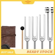[CloudsMiles] Tuning Fork Set - 128Hz 432Hz 512Hz 528Hz Weighted & Unweighted Frequency Tools with A