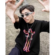 Brain Anomaly x NMLS Oversize T-shirt 20s - Energy