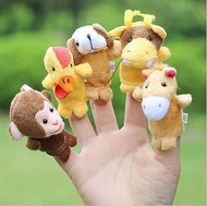 online 6/10/12 PCS Kids Baby Kids Plush Puppets Animal  Finger Toys Sleeping story Accessories For I