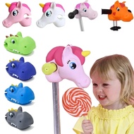 【No-profit】 1pc Unicorn Toy Scooter Handlebars For Children Decoration Animal Scooter Bike Accessories Kids Birthday S