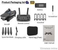 E88 Pro Drone With Storage Bag Dual Camera Drone With Equipped App Remote E88 Drone Budget Drone